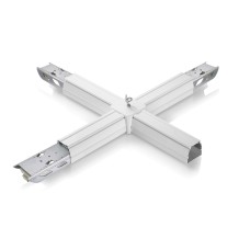 Kruispunt voor LED Lichtlijnen – 4-weg koppelmodule 300x300mm