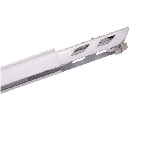 Basisrail LED lichtlijn 600mm – wit of zwart – 5, 8 of 12 draden