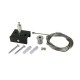Pendelset voor 3-Fase Spanningsrail – Verstelbare Ophanging – 3m / 5m / 7m – Wit, Zwart of Grijs