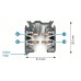 3-Fase Spanningsrail 1m – Nordic Aluminium / Global