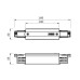 Middenvoeding – Global / Nordic Aluminium – XTS14 – Wit, Zwart of Grijs