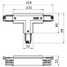 Global Trac Pro XTS40-3 T stuk Wit