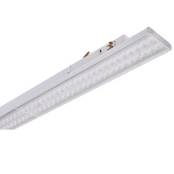 3-Fase LED Track Linear Light – 600mm – 24W – On/Off – Wit of Zwart